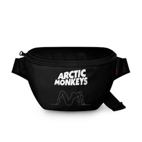 Поясная сумка 3D с принтом Arctic Monkeys в Екатеринбурге, 100% полиэстер | плотная ткань, ремень с регулируемой длиной, внутри несколько карманов для мелочей, основное отделение и карман с обратной стороны сумки застегиваются на молнию | arctic monkeys | алекс тёрнер | арктик манкиз | группы | джейми кук | инди | музыка | мэтт хелдерс | ник омэлли | постпанк | рок