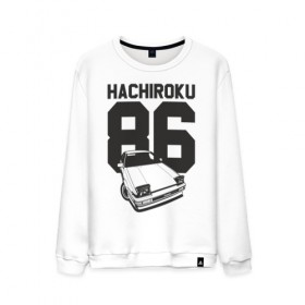 Мужской свитшот хлопок с принтом Toyota AE86 Hachiroku в Екатеринбурге, 100% хлопок |  | ae86 hachiroku | hachiroku | toyota | toyota ae86 | toyota ae86 hachiroku | хачироку