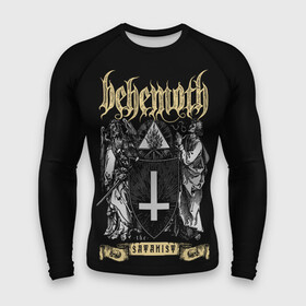 Мужской рашгард 3D с принтом Behemoth в Екатеринбурге,  |  | behemoth | black metal | death metal | inferno | nergal | orion | seth | блэк метал | группы | дэт метал | метал | музыка | рок