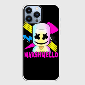 Чехол для iPhone 13 Pro Max с принтом Marshmello в Екатеринбурге,  |  | alone | beautiful now | disc | dj | jockey | marshmallow | американский | диджей | дискотека | маршмэллоу | продюсер