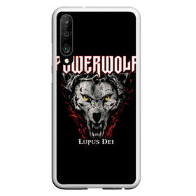 Чехол для Honor P30 с принтом Powerwolf в Екатеринбурге, Силикон | Область печати: задняя сторона чехла, без боковых панелей | Тематика изображения на принте: heavy metal | metal | powerwolf | группы | метал | музыка | пауэр метал | рок | хеви метал