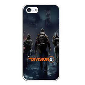 Чехол для iPhone 5/5S матовый с принтом The Division 2 в Екатеринбурге, Силикон | Область печати: задняя сторона чехла, без боковых панелей | Тематика изображения на принте: division | the division | the division 2 | tom clancys the division 2 | агенты | бандиты | белый дом | вашингтон | война | разруха | солдаты | турель