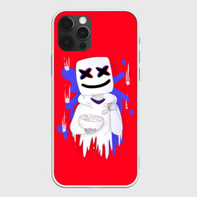 Чехол для iPhone 12 Pro Max с принтом Marshmello в Екатеринбурге, Силикон |  | Тематика изображения на принте: christopher comstock | dj | glitch | marshmello | music | глитч | диджей | крис комсток | маршмэллоу | музыка