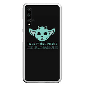 Чехол для Honor 20 с принтом Twenty One Pilots - Chlorine в Екатеринбурге, Силикон | Область печати: задняя сторона чехла, без боковых панелей | banditotour | chlorine | clip | jumpsuit | levitate | morph | my blood | ned | song | top | trench | twenty one pilots | twentyonepilots | джампсют | нед | твенти ван пилотс | топ | тренч | хлорин