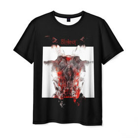 Мужская футболка 3D с принтом Slipknot All Out Life в Екатеринбурге, 100% полиэфир | прямой крой, круглый вырез горловины, длина до линии бедер | metal | music | rock | skull | slipknot