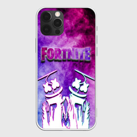 Чехол для iPhone 12 Pro с принтом FORTNITE & MARSHMELLO (COLOR). в Екатеринбурге, силикон | область печати: задняя сторона чехла, без боковых панелей | color | fortnite | fortnite 2 | fortnite x | geometry | marshmello | ninja | streamer | texture | абстракция | геометрия | дизайн | дым | игра | красочный дым | маршмелло | ниндзя | радуга | силуэт | стиль | текстура | улыбка | 