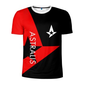 Мужская футболка 3D спортивная с принтом ASTRALIS в Екатеринбурге, 100% полиэстер с улучшенными характеристиками | приталенный силуэт, круглая горловина, широкие плечи, сужается к линии бедра | action | astralis | awp | counter strike | cs go | cs go global offensive | cybersport | faze clan | game | gamer | hyper beast | shooter | skin | team liquid | киберспорт | оружие | скины