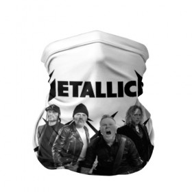 Бандана-труба 3D с принтом Metallica в Екатеринбурге, 100% полиэстер, ткань с особыми свойствами — Activecool | плотность 150‒180 г/м2; хорошо тянется, но сохраняет форму | heavy metal | metal | metallica | группы | метал | металлика | музыка | рок | трэш метал | хєви метал