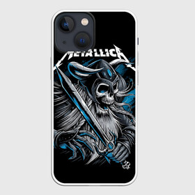 Чехол для iPhone 13 mini с принтом Metallica в Екатеринбурге,  |  | heavy metal | metal | metallica | группы | метал | металлика | музыка | рок | трэш метал | хєви метал