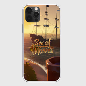 Чехол для iPhone 12 Pro с принтом Sea of Thieves в Екатеринбурге, силикон | область печати: задняя сторона чехла, без боковых панелей | blade | captain | game | hat | ken | pirate | sea of thieves | snake | sword | tatoo | woman | игры | пираты