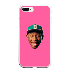 Чехол для iPhone 7Plus/8 Plus матовый с принтом ASAP - TYLER THE CREATOR в Екатеринбурге, Силикон | Область печати: задняя сторона чехла, без боковых панелей | aap | asap | asap rocky | awge | cherry bomb | ferg | hip hop | mob. golf | rap | rep | tyler the creator | vlone | worldwide | асап | банда | голф | музыка | роки | рэп | тайлер | хип хоп