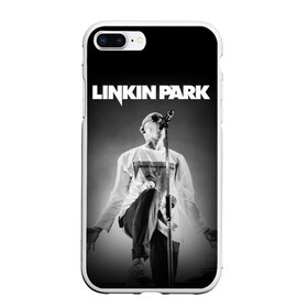 Чехол для iPhone 7Plus/8 Plus матовый с принтом Linkin Park в Екатеринбурге, Силикон | Область печати: задняя сторона чехла, без боковых панелей | chester bennington | linkin park | группы | линкин парк | метал | музыка | рок | честер беннингтон