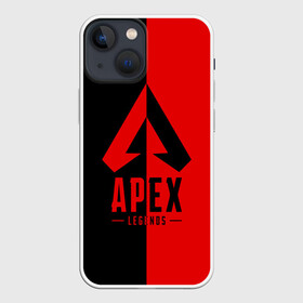 Чехол для iPhone 13 mini с принтом APEX LEGENDS RED в Екатеринбурге,  |  | apex | legend | legends | titanfall | апекс | арех | бангалор | бладхаунд | верхушки | гибралтар | каустик | лайфлайн | легенда | легенды | ледженд | леджендс | мираж | орех | рэйф | титанфол