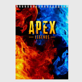 Скетчбук с принтом APEX LEGENDS в Екатеринбурге, 100% бумага
 | 48 листов, плотность листов — 100 г/м2, плотность картонной обложки — 250 г/м2. Листы скреплены сверху удобной пружинной спиралью | apex | apex legends | апекс | апекс легенд | апекс легендс | бой | игра | компьютерная игра | королевская битва | лучшее | огонь | онлайн игра | популярное | текстура | хит | шутер