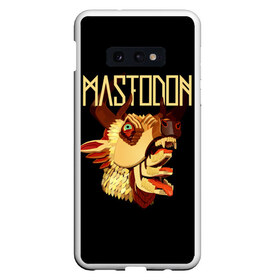 Чехол для Samsung S10E с принтом Mastodon в Екатеринбурге, Силикон | Область печати: задняя сторона чехла, без боковых панелей | leviathan | mastodon | metal | sludge metal | stoner | грув метал | группы | мастодон | метал | музыка | рок