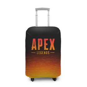 Чехол для чемодана 3D с принтом APEX LEGENDS в Екатеринбурге, 86% полиэфир, 14% спандекс | двустороннее нанесение принта, прорези для ручек и колес | apex | apex legends | battle | battle royal | titanfall | апекс | апекс легендс | батл рояль | битва | война | королевская битва