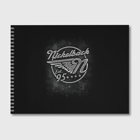 Альбом для рисования с принтом Nickelback в Екатеринбурге, 100% бумага
 | матовая бумага, плотность 200 мг. | dark horse | feed the machine | nickelback | no fixed adress | группы | метал | музыка | никлбэк | рок | хард рок | чед крюгер