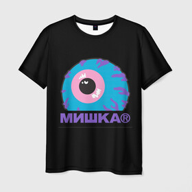 Мужская футболка 3D с принтом Mishka NYC в Екатеринбурге, 100% полиэфир | прямой крой, круглый вырез горловины, длина до линии бедер | addict | keep watch | mishka | mishkanyc | nyc | ski patrol crewneck | tessa violet | бренд | мишка | стритвер | тесса виолет | уличная мода | урбан стаил