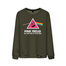 Мужской свитшот хлопок с принтом Pink Freud в Екатеринбурге, 100% хлопок |  | Тематика изображения на принте: pink freud | sigmund freud | зигмунд фрейд | фрейд