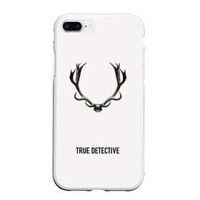 Чехол для iPhone 7Plus/8 Plus матовый с принтом True Detective в Екатеринбурге, Силикон | Область печати: задняя сторона чехла, без боковых панелей | Тематика изображения на принте: carcosa | true detective | каркоса | криминал | мистика | настоящий детектив | раст коул | религия | ритуал | рога | символ | эзотерика