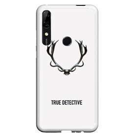 Чехол для Honor P Smart Z с принтом True Detective в Екатеринбурге, Силикон | Область печати: задняя сторона чехла, без боковых панелей | Тематика изображения на принте: carcosa | true detective | каркоса | криминал | мистика | настоящий детектив | раст коул | религия | ритуал | рога | символ | эзотерика