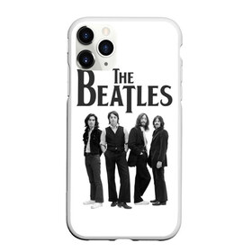 Чехол для iPhone 11 Pro Max матовый с принтом The Beatles в Екатеринбурге, Силикон |  | Тематика изображения на принте: beatles | the beatles | битлз | битлс | битлы | группы | джон леннон | джордж харрисон | легенды | музыка | пол маккартни | ринго старр | рок