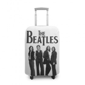 Чехол для чемодана 3D с принтом The Beatles в Екатеринбурге, 86% полиэфир, 14% спандекс | двустороннее нанесение принта, прорези для ручек и колес | beatles | the beatles | битлз | битлс | битлы | группы | джон леннон | джордж харрисон | легенды | музыка | пол маккартни | ринго старр | рок