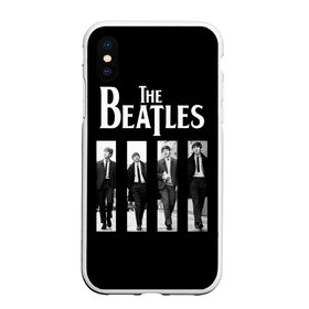 Чехол для iPhone XS Max матовый с принтом The Beatles в Екатеринбурге, Силикон | Область печати: задняя сторона чехла, без боковых панелей | beatles | the beatles | битлз | битлс | битлы | группы | джон леннон | джордж харрисон | легенды | музыка | пол маккартни | ринго старр | рок