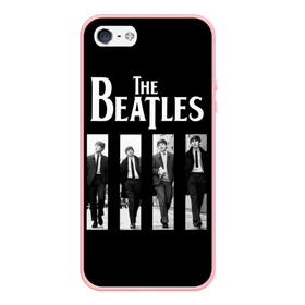 Чехол для iPhone 5/5S матовый с принтом The Beatles в Екатеринбурге, Силикон | Область печати: задняя сторона чехла, без боковых панелей | beatles | the beatles | битлз | битлс | битлы | группы | джон леннон | джордж харрисон | легенды | музыка | пол маккартни | ринго старр | рок