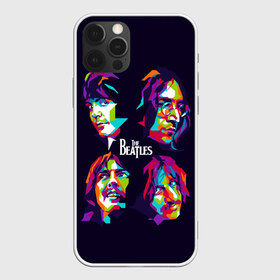 Чехол для iPhone 12 Pro Max с принтом The Beatles в Екатеринбурге, Силикон |  | beatles | the beatles | битлз | битлс | битлы | группы | джон леннон | джордж харрисон | легенды | музыка | пол маккартни | ринго старр | рок
