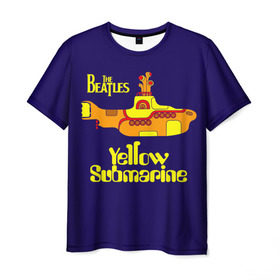 Мужская футболка 3D с принтом The Beatles. Yellow Submarine в Екатеринбурге, 100% полиэфир | прямой крой, круглый вырез горловины, длина до линии бедер | beatles | the beatles | yellow submarine | битлз | битлс | битлы | группы | джон леннон | джордж харрисон | легенды | музыка | пол маккартни | ринго старр | рок