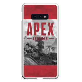 Чехол для Samsung S10E с принтом APEX LEGENDS (2 стороны) в Екатеринбурге, Силикон | Область печати: задняя сторона чехла, без боковых панелей | apex | legend | legends | titanfall | апекс | арех | бангалор | бладхаунд | верхушки | гибралтар | каустик | лайфлайн | легенда | легенды | ледженд | леджендс | мираж | орех | рэйф | титанфол