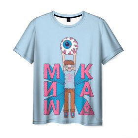 Мужская футболка 3D с принтом MISHKA NYC в Екатеринбурге, 100% полиэфир | прямой крой, круглый вырез горловины, длина до линии бедер | addict | keep watch | mishka | mishkanyc | nyc | ski patrol crewneck | tessa violet | бренд | мишка | стритвер | тесса виолет | уличная мода | урбан стаил