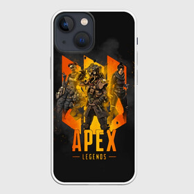 Чехол для iPhone 13 mini с принтом Apex legends в Екатеринбурге,  |  | apex | apex legends | battle royale | br | games | new | titanfall | ttf | апекс легенд | бангалор | батл рояль | бладхаунд | игры | каустик | лайфлайн | мираж | рэйф | тайтанфол | титанфол