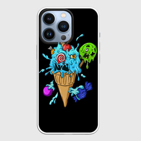 Чехол для iPhone 13 Pro с принтом Мороженое Монстр в Екатеринбурге,  |  | candy | ice cream | marshmallow | monster | monsters | oreo | sweets | zombie | зомби | леденец | леденцы | маршмеллоу | монстр | монстры | мороженое | орео | сладости