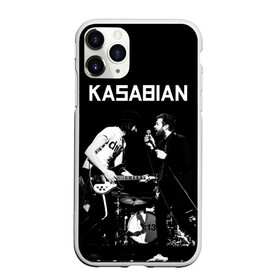 Чехол для iPhone 11 Pro Max матовый с принтом Kasabian в Екатеринбурге, Силикон |  | Тематика изображения на принте: kasabian | группы | касабиан | касейбиан | крис эдвардс | музыка | рок | рок группы | серджио пиццорно | том мейган