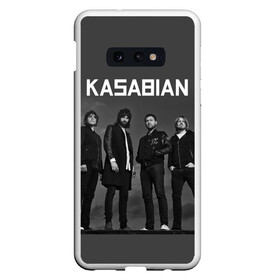 Чехол для Samsung S10E с принтом Kasabian в Екатеринбурге, Силикон | Область печати: задняя сторона чехла, без боковых панелей | kasabian | группы | касабиан | касейбиан | крис эдвардс | музыка | рок | рок группы | серджио пиццорно | том мейган