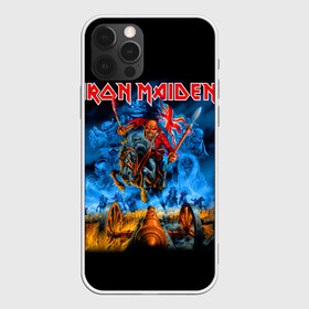 Чехол для iPhone 12 Pro с принтом Iron Maiden в Екатеринбурге, силикон | область печати: задняя сторона чехла, без боковых панелей | heavy metal | iron maiden | metal | айрон мейден | группы | метал | музыка | рок | хеви метал