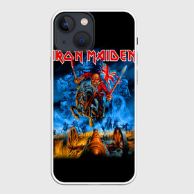 Чехол для iPhone 13 mini с принтом Iron Maiden в Екатеринбурге,  |  | heavy metal | iron maiden | metal | айрон мейден | группы | метал | музыка | рок | хеви метал