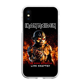 Чехол для iPhone XS Max матовый с принтом Iron Maiden в Екатеринбурге, Силикон | Область печати: задняя сторона чехла, без боковых панелей | heavy metal | iron maiden | metal | айрон мейден | группы | метал | музыка | рок | хеви метал