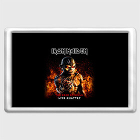 Магнит 45*70 с принтом Iron Maiden в Екатеринбурге, Пластик | Размер: 78*52 мм; Размер печати: 70*45 | Тематика изображения на принте: heavy metal | iron maiden | metal | айрон мейден | группы | метал | музыка | рок | хеви метал