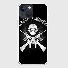 Чехол для iPhone 13 mini с принтом Iron Maiden в Екатеринбурге,  |  | heavy metal | iron maiden | metal | айрон мейден | группы | метал | музыка | рок | хеви метал