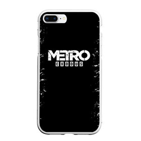 Чехол для iPhone 7Plus/8 Plus матовый с принтом METRO EXODUS в Екатеринбурге, Силикон | Область печати: задняя сторона чехла, без боковых панелей | exodus | horror | metro 2033 | metro exodus | survival | игры | исход | метро | метро 2035