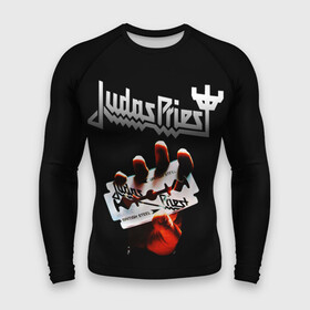 Мужской рашгард 3D с принтом Judas Priest в Екатеринбурге,  |  | judas priest | metal | rock | группы | метал | музыка | рок | хард рок | хэви метал