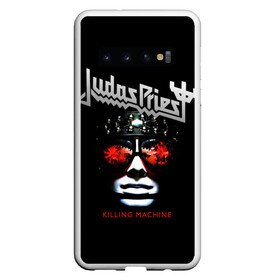 Чехол для Samsung Galaxy S10 с принтом Judas Priest в Екатеринбурге, Силикон | Область печати: задняя сторона чехла, без боковых панелей | judas priest | metal | rock | группы | метал | музыка | рок | хард рок | хэви метал