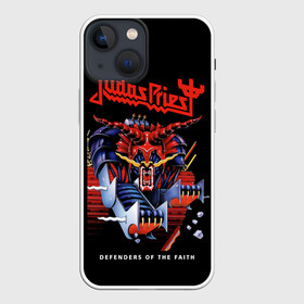 Чехол для iPhone 13 mini с принтом Judas Priest в Екатеринбурге,  |  | judas priest | metal | rock | группы | метал | музыка | рок | хард рок | хэви метал