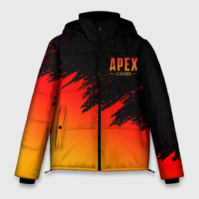 Мужская зимняя куртка 3D с принтом APEX LEGENDS в Екатеринбурге, верх — 100% полиэстер; подкладка — 100% полиэстер; утеплитель — 100% полиэстер | длина ниже бедра, свободный силуэт Оверсайз. Есть воротник-стойка, отстегивающийся капюшон и ветрозащитная планка. 

Боковые карманы с листочкой на кнопках и внутренний карман на молнии. | apex | apex legends | battle | battle royal | bloodhound | titanfall | wraith | апекс | апекс легендс | батл рояль | битва | война | королевская битва