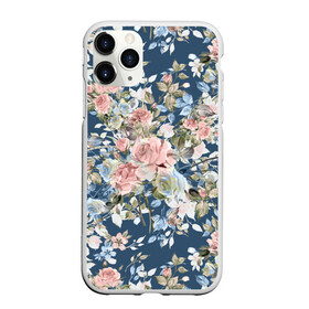 Чехол для iPhone 11 Pro Max матовый с принтом Розовые розы в Екатеринбурге, Силикон |  | bouquet | fashion | flora | flowers | illustra | nature | ornament | patterns | petals | pink | roses | style | youth | букет | графика | иллюстрация | картинка | лепестки | мода | молодежная | орнамент | природа | рисунок | розовые | розы | синий