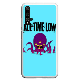 Чехол для Honor 20 с принтом All Time Low в Екатеринбурге, Силикон | Область печати: задняя сторона чехла, без боковых панелей | all time low | atl | future hearts | young renegade | альтернативный рок | группы | музыка | панк рок | поп панк | поп рок | рок