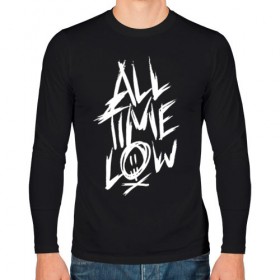 Мужской лонгслив хлопок с принтом All Time Low в Екатеринбурге, 100% хлопок |  | all time low | atl | future hearts | young renegade | альтернативный рок | группы | музыка | панк рок | поп панк | поп рок | рок